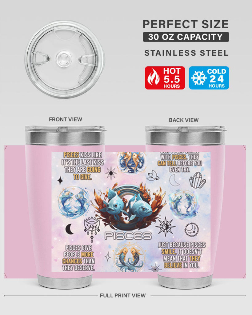 Straightpisces 475#- zodiac- Tumbler