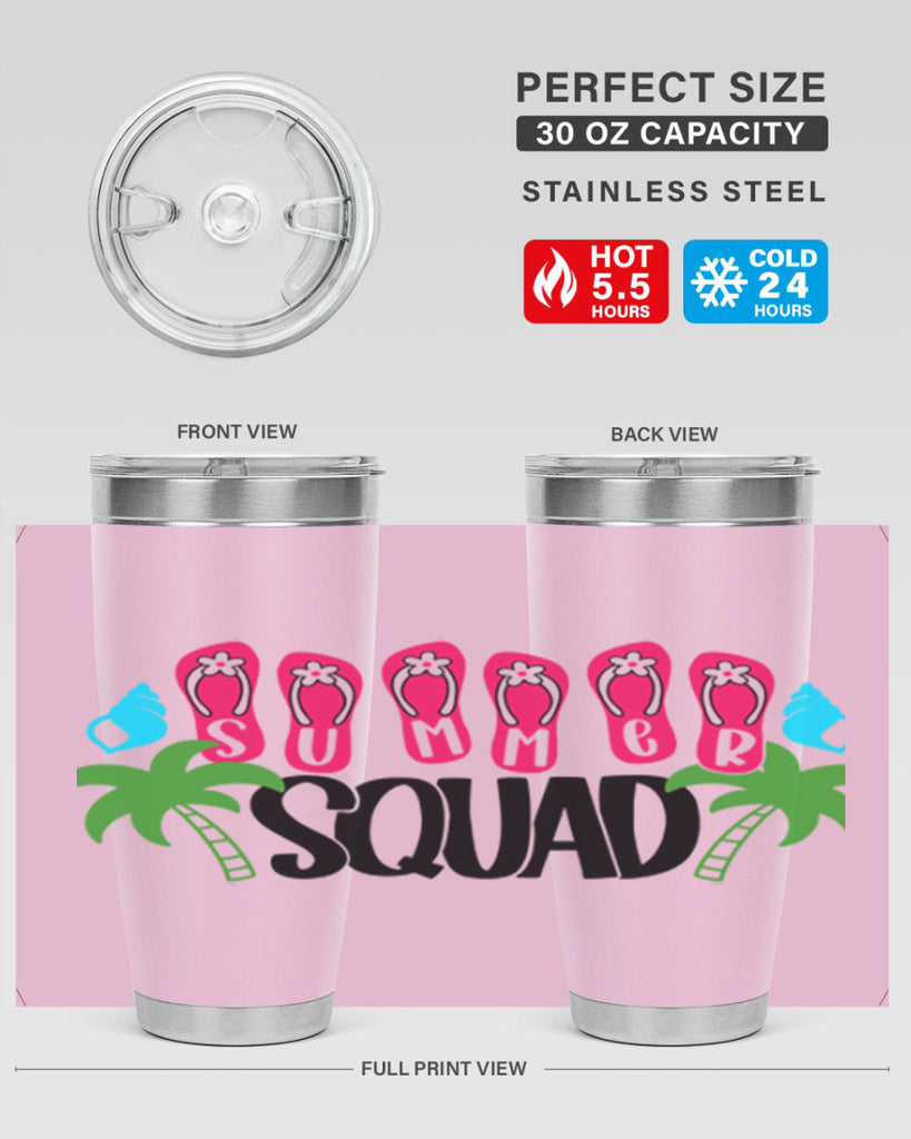 Summer Squad Style 22#- summer- Tumbler