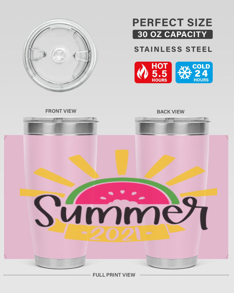 Summer Style 24#- summer- Tumbler