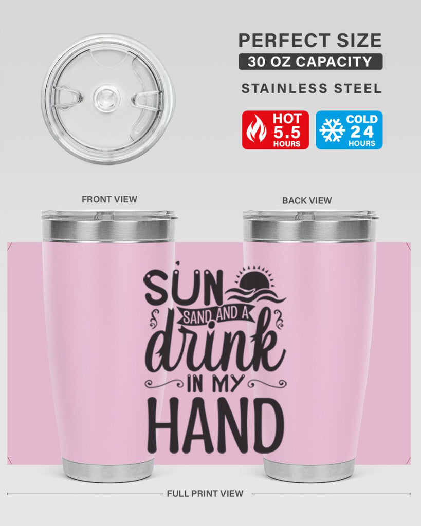 SunSandandaDrink 481#- zodiac- Tumbler