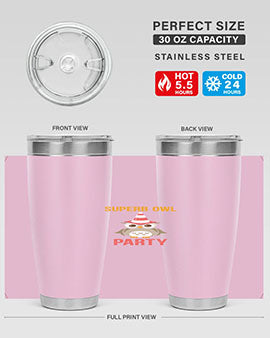 Superb Owl Party A TurtleRabbit 20#- owl- Tumblers