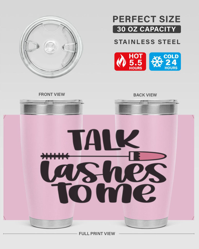 Talk Lashes To Me Style 16#- make up- Tumbler