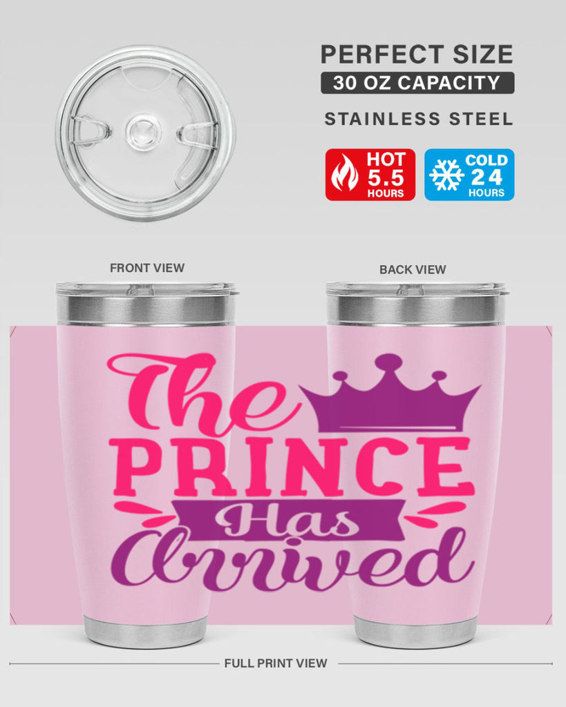 The Prince Has Arrived Style 197#- baby- tumbler