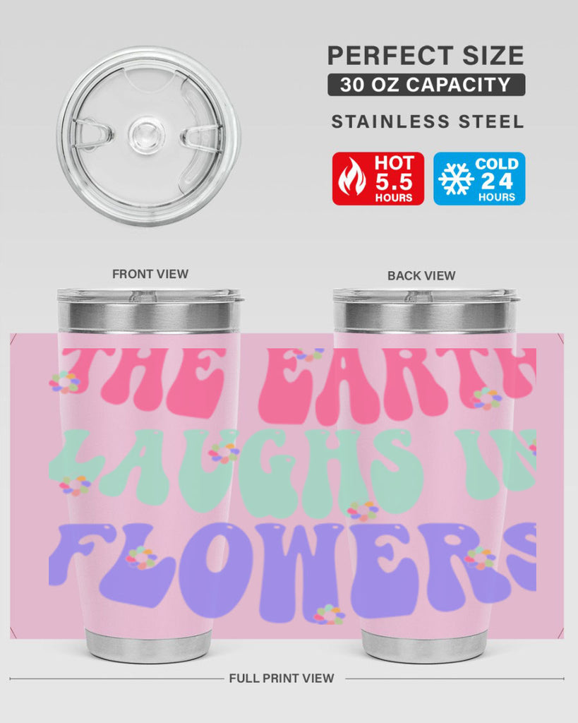 The earth laughs in flowers 532#- spring- Tumbler