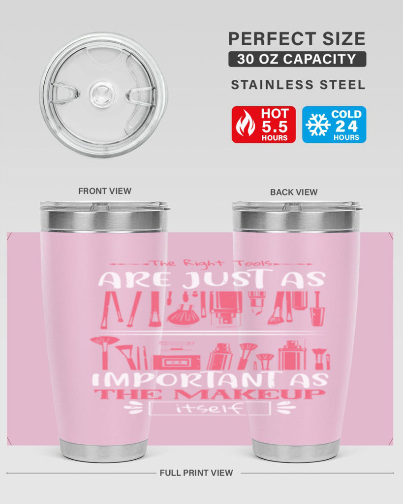 The right tools are just as important as the makeup itself Style 181#- make up- Tumbler