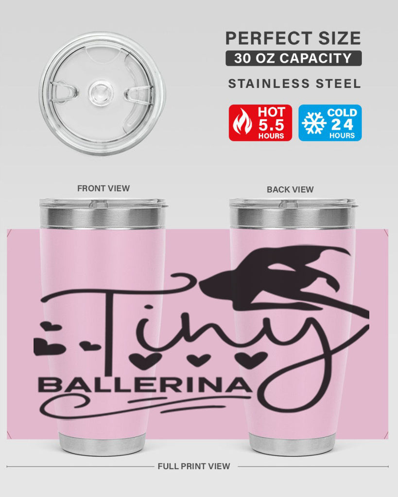 Tiny Ballerina 89#- ballet- Tumbler