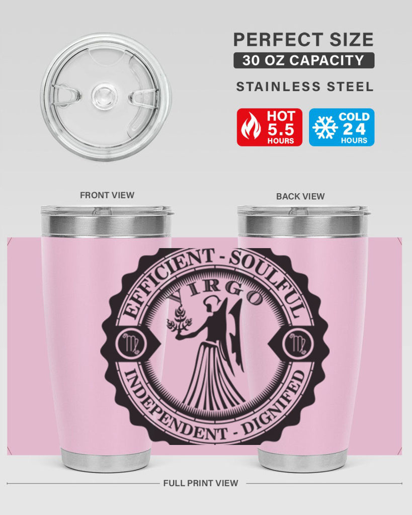 Virgo 23#- zodiac- Tumbler