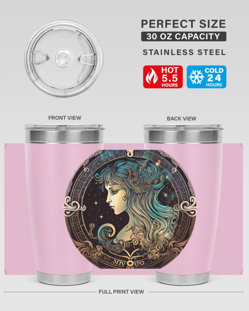 Virgo 526#- zodiac- Tumbler