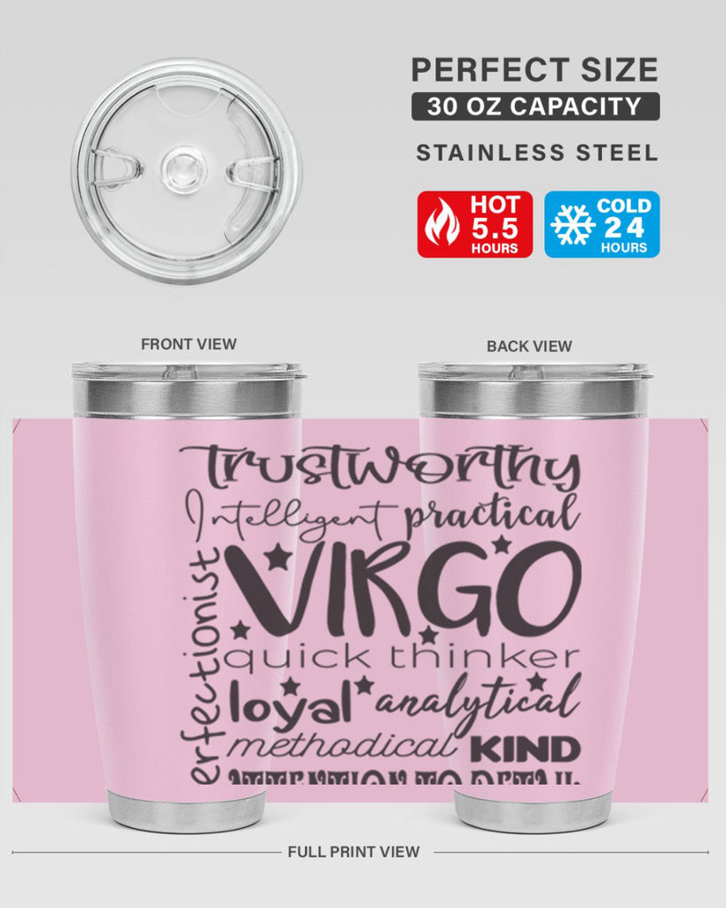 Virgo 574#- zodiac- Tumbler