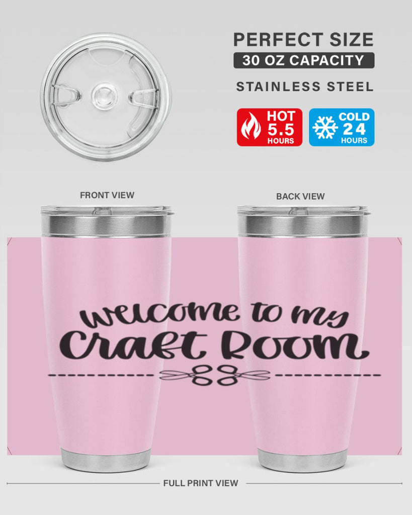 Welcome To My Craft Room 2#- crafting- Tumbler
