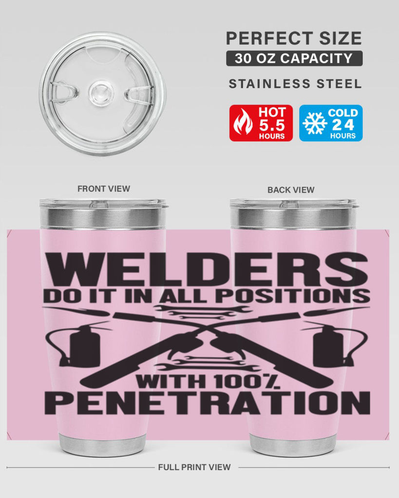 Welders do it Style 2#- welder- tumbler