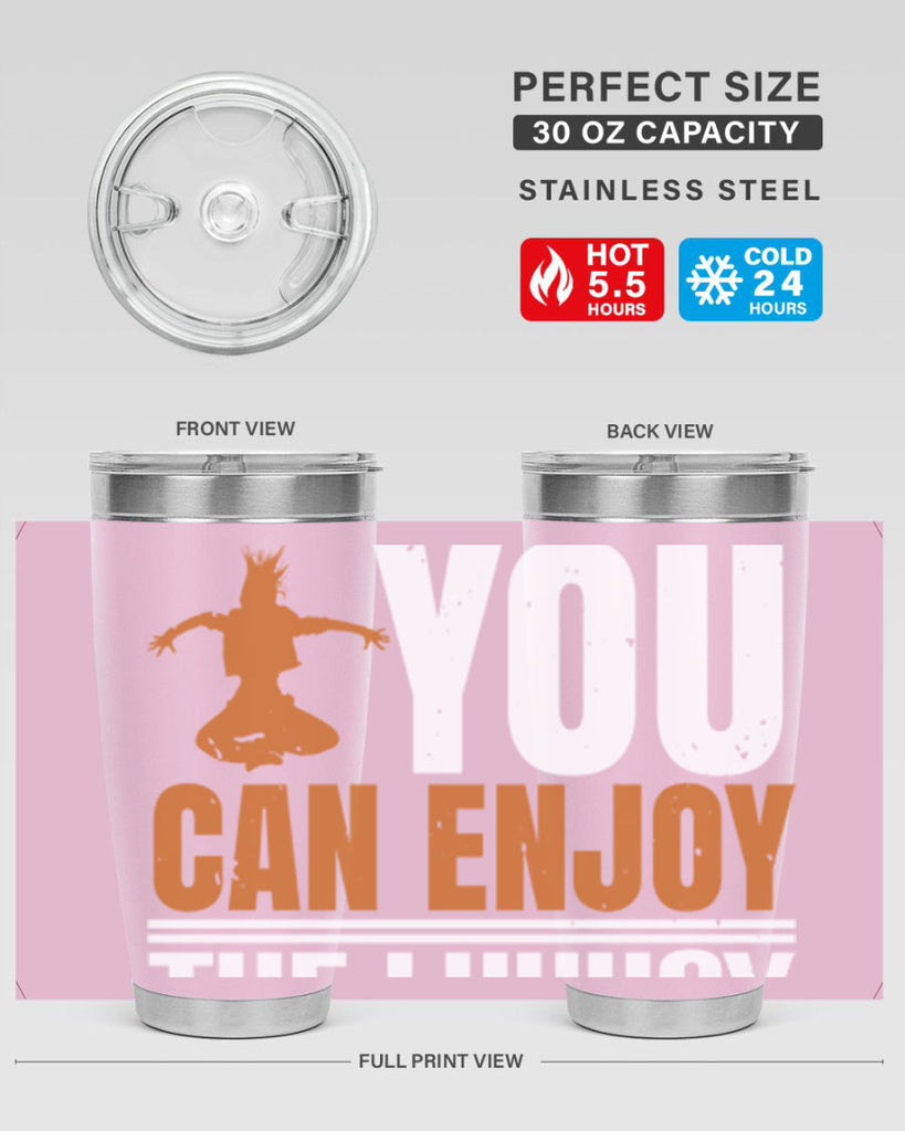 When you dance you can enjoy the luxury of being you 43#- dance- Tumbler