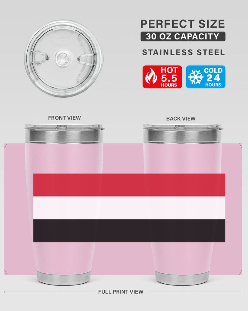 Yemen 3#- world flags- Tumbler