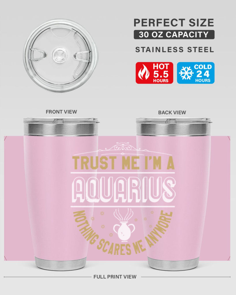 aquarius 87#- zodiac- Tumbler