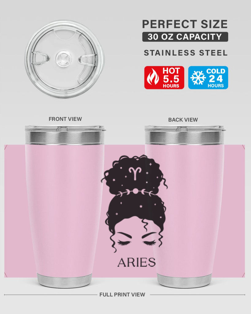 aries 132#- zodiac- Tumbler