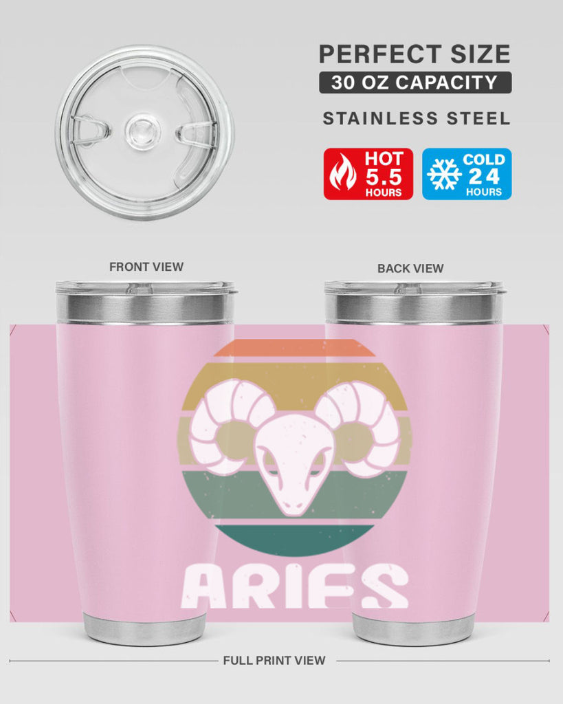 aries 134#- zodiac- Tumbler
