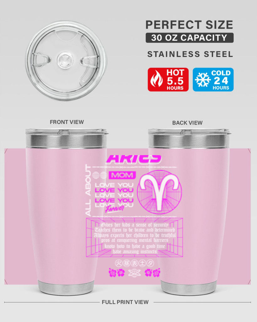 aries 138#- zodiac- Tumbler