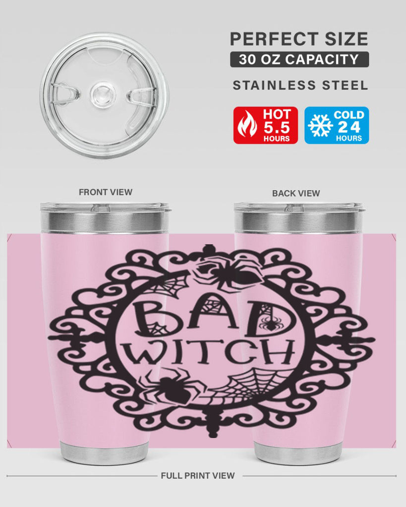 bad witch 92#- halloween- Tumbler