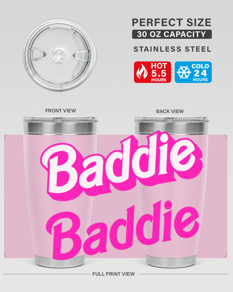 baddie 271#- black words phrases- Cotton Tank