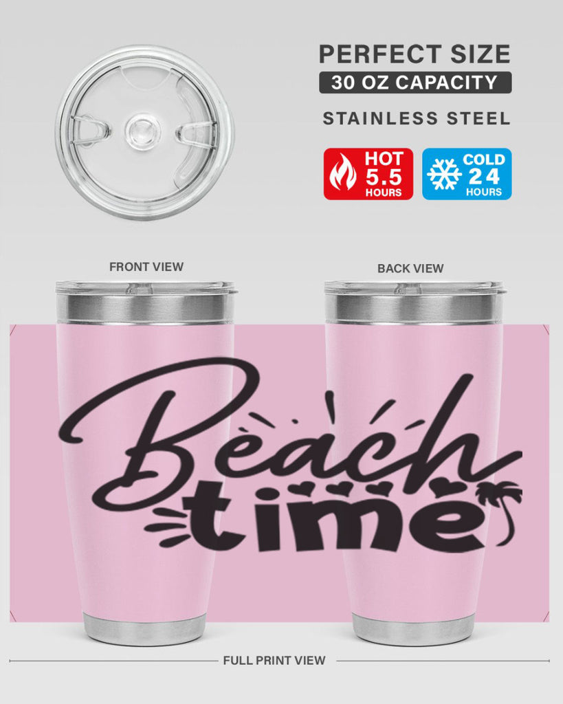 beach time Style 108#- summer- Tumbler