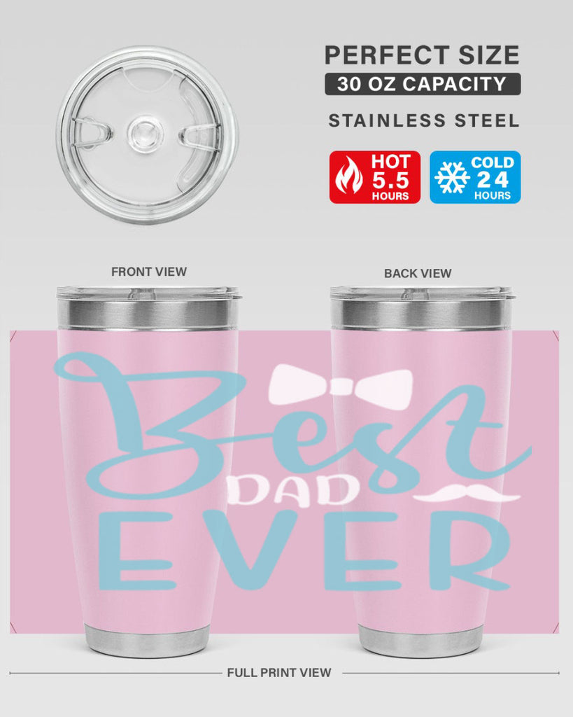 best dad ever 109#- fathers day- Tumbler