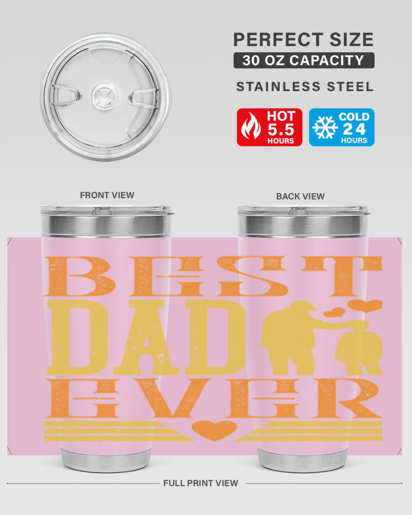 best dad ever 199#- fathers day- Tumbler