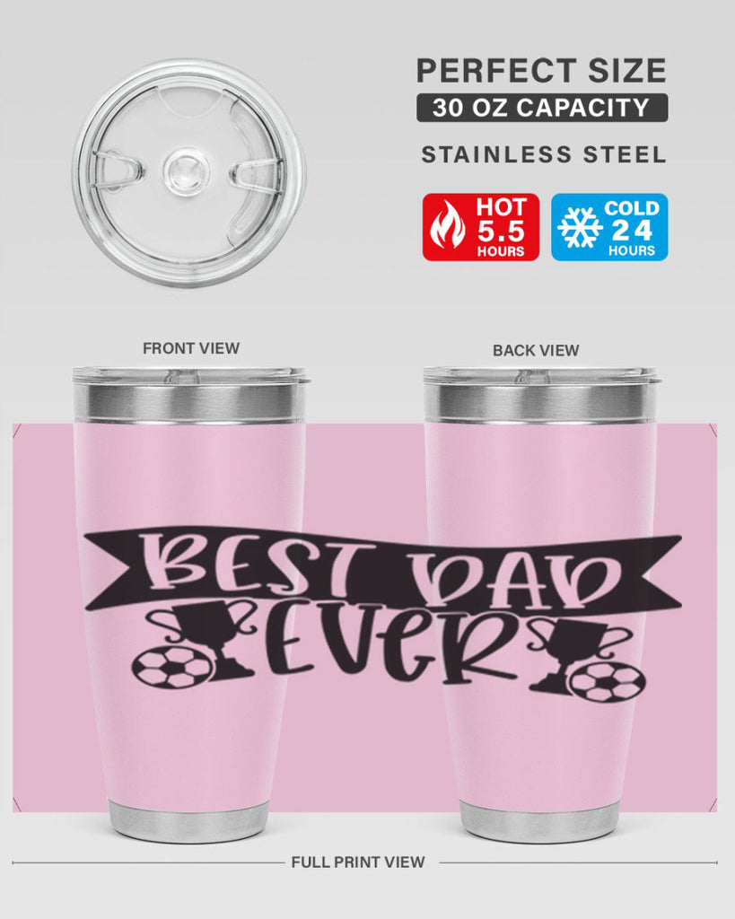 best dad ever 73#- fathers day- Tumbler