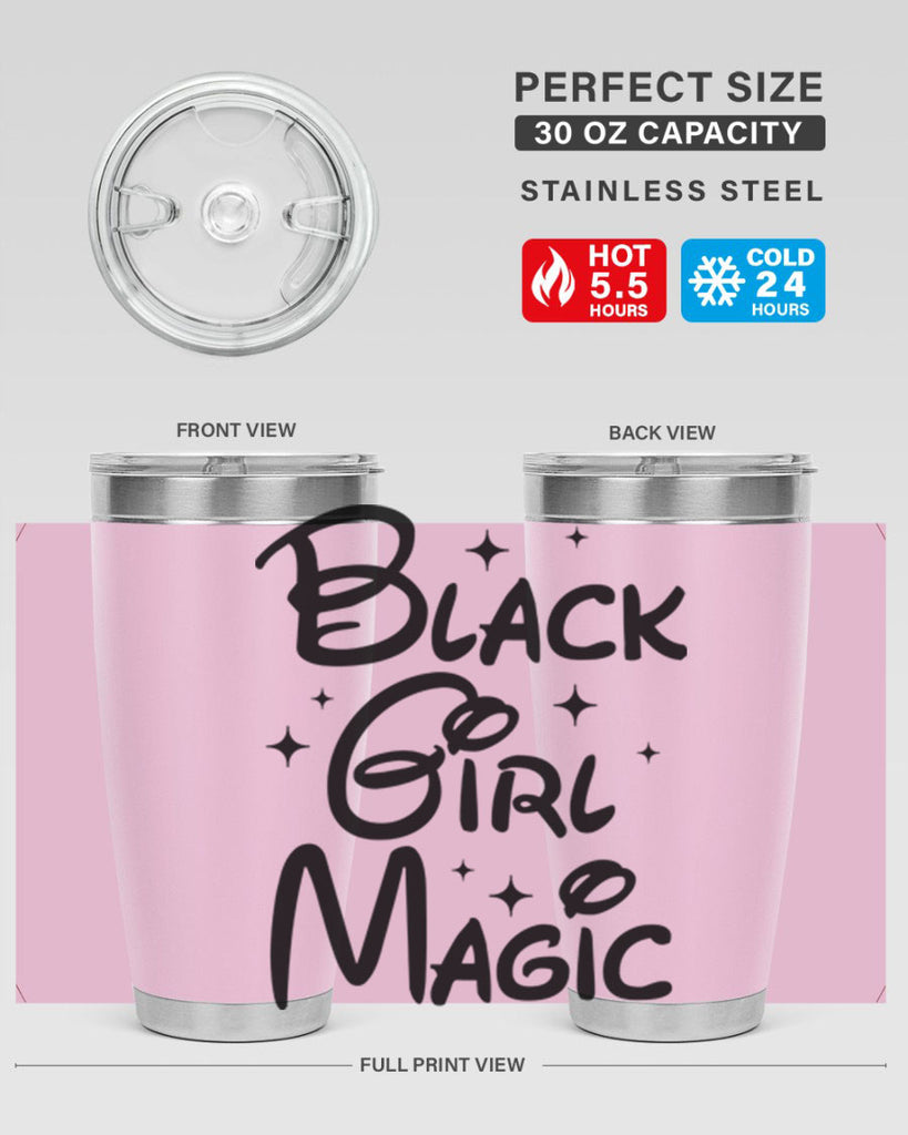 black girl magic 207#- black words phrases- Cotton Tank