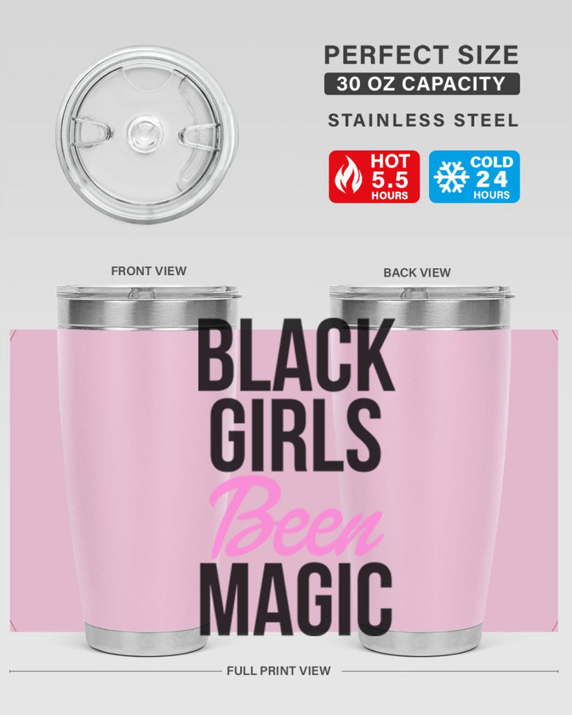 black girls been magic 244#- black words phrases- Cotton Tank