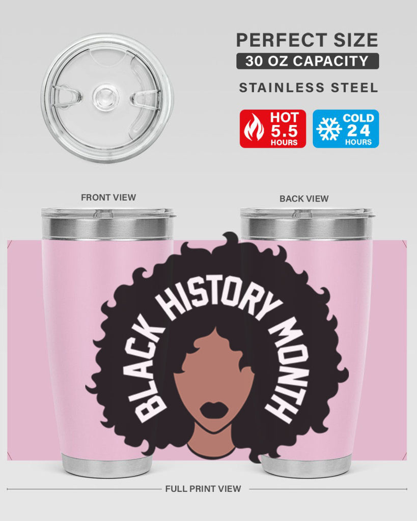 black history month afro woman 239#- black words phrases- Cotton Tank