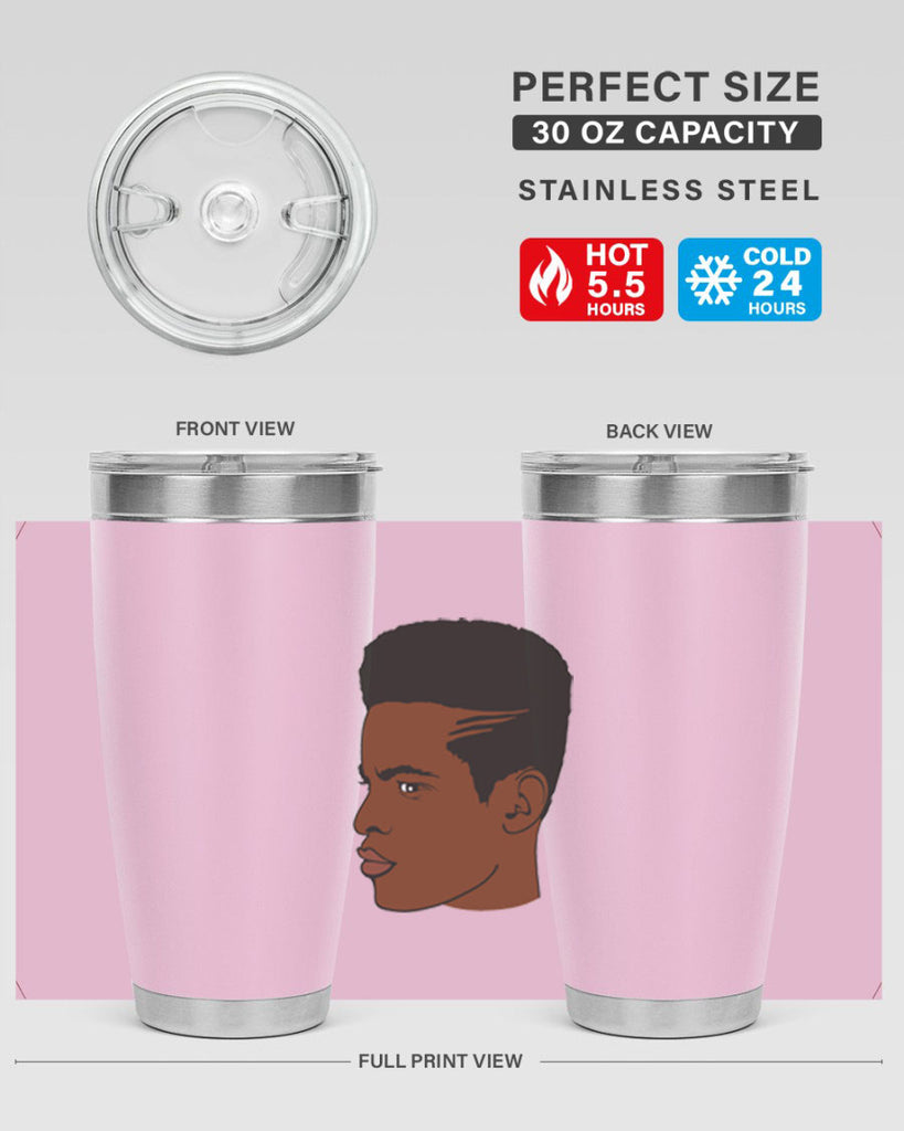black man 28#- black men - boys- tumbler