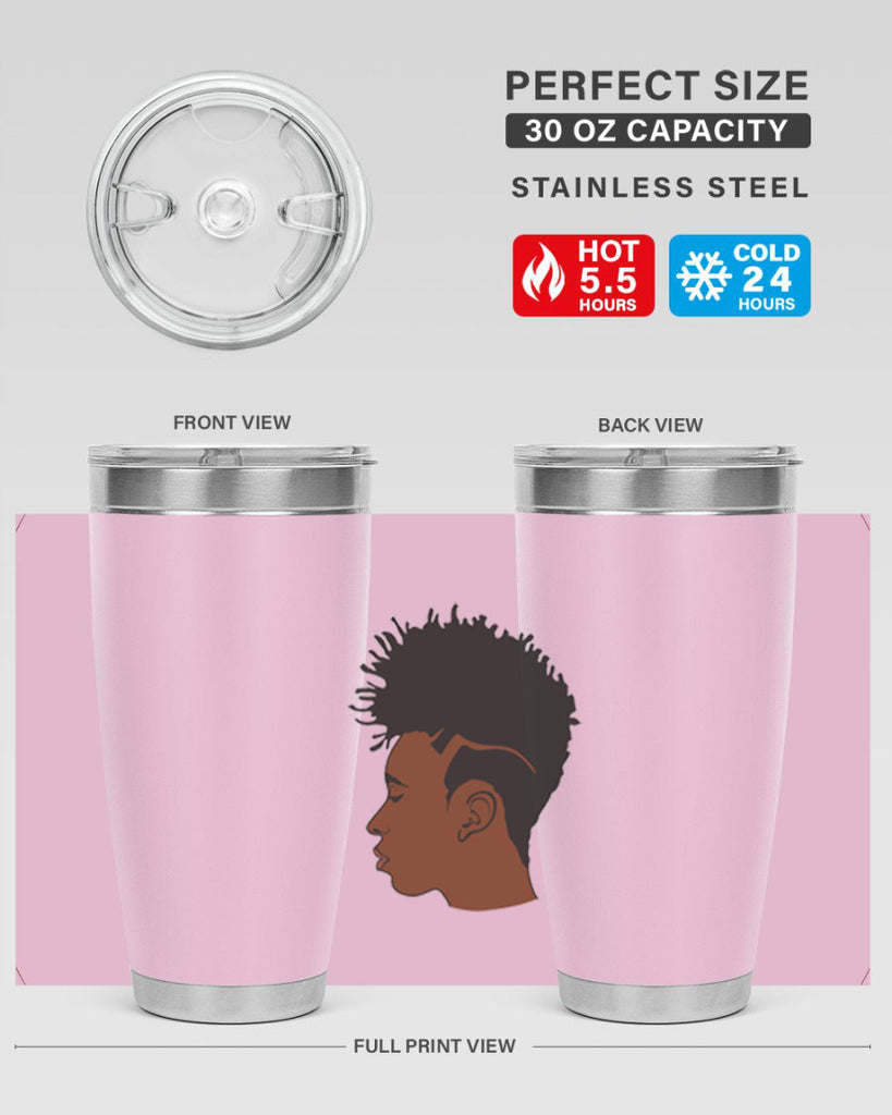 black man 36#- black men - boys- tumbler