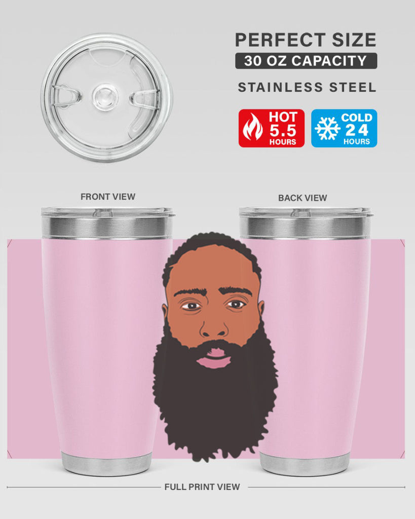 black man style 2#- black men - boys- tumbler