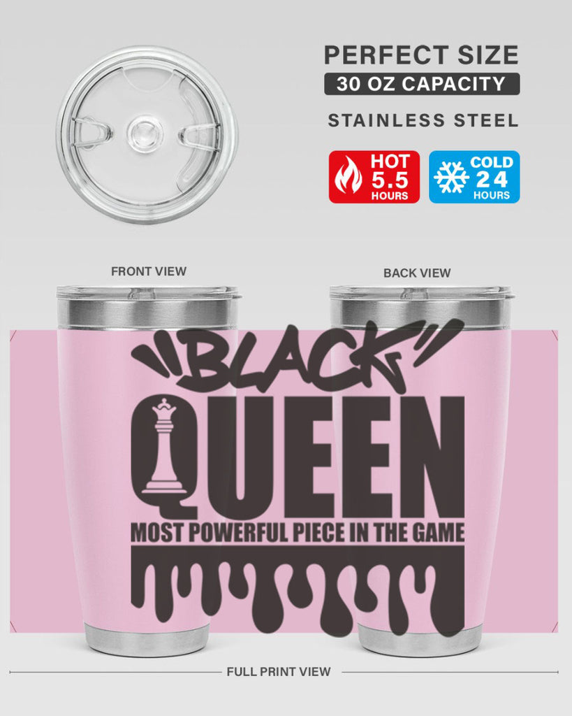 black queen 213#- black words phrases- Cotton Tank