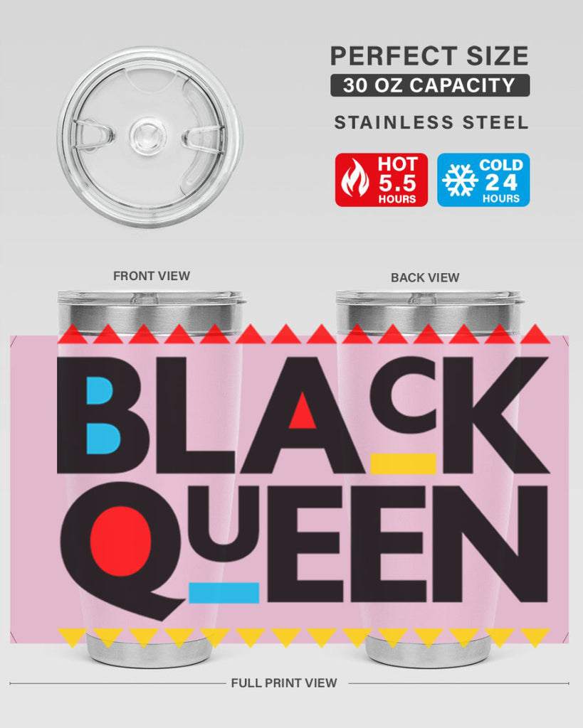 black queen 222#- black words phrases- Cotton Tank