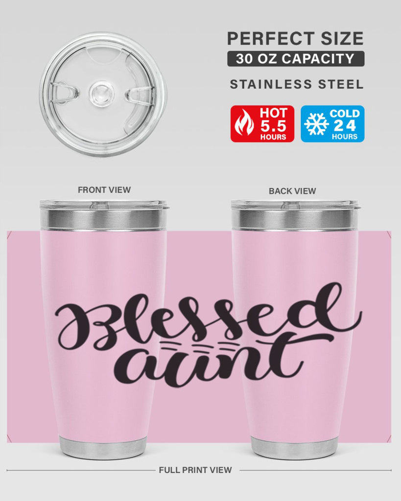 blessed aunt Style 35#- aunt- Tumbler
