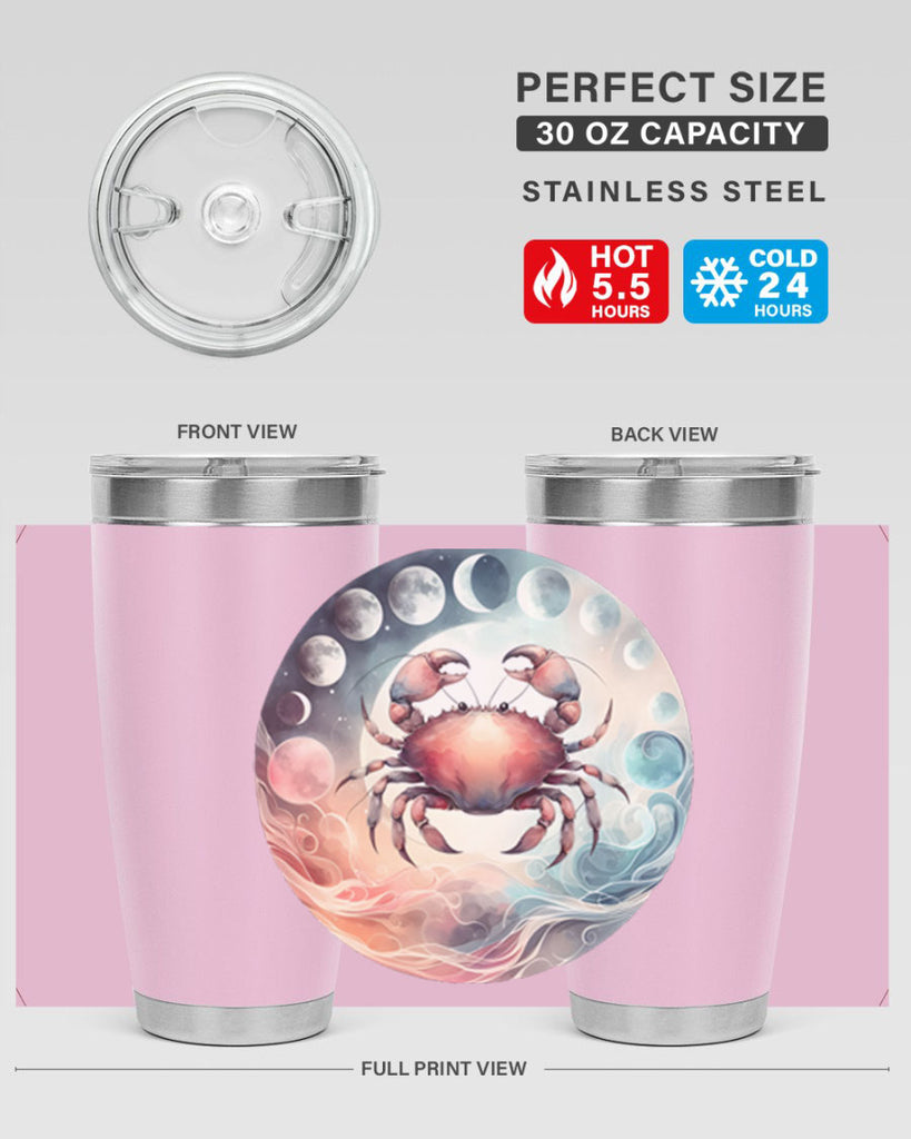 cancer 167#- zodiac- Tumbler