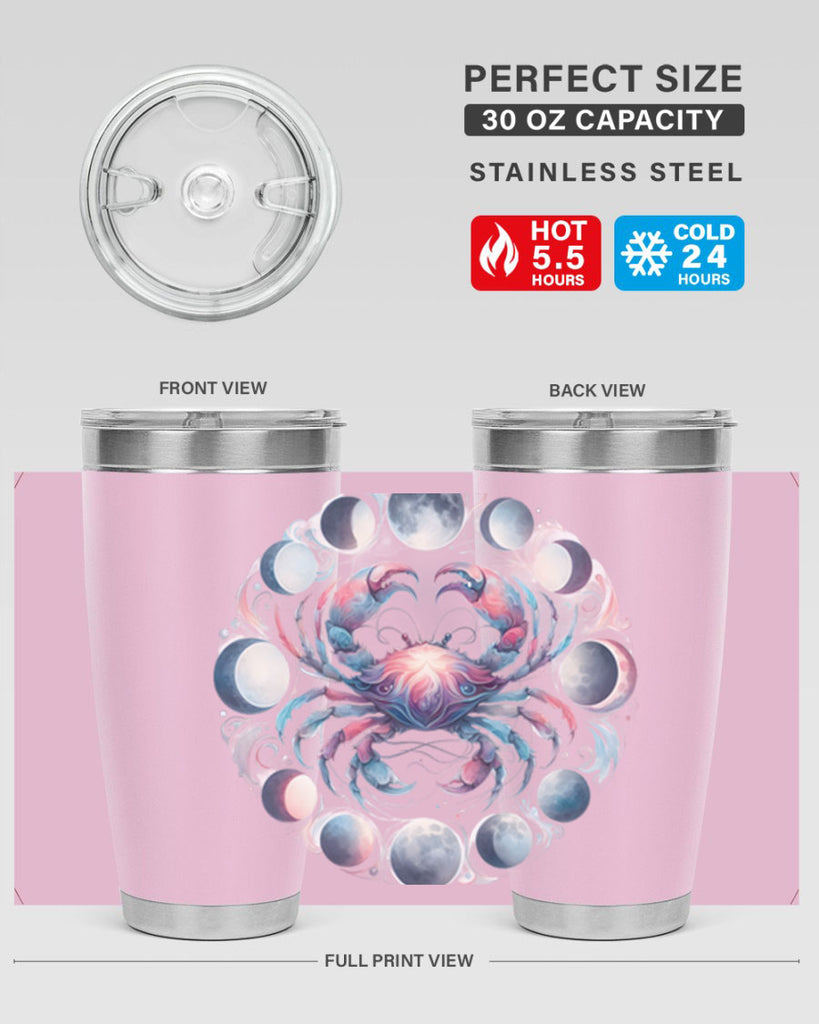 cancer 169#- zodiac- Tumbler