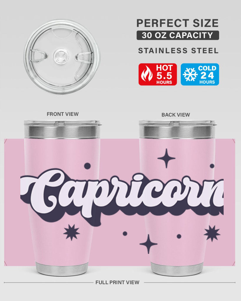 capricorn 205#- zodiac- Tumbler