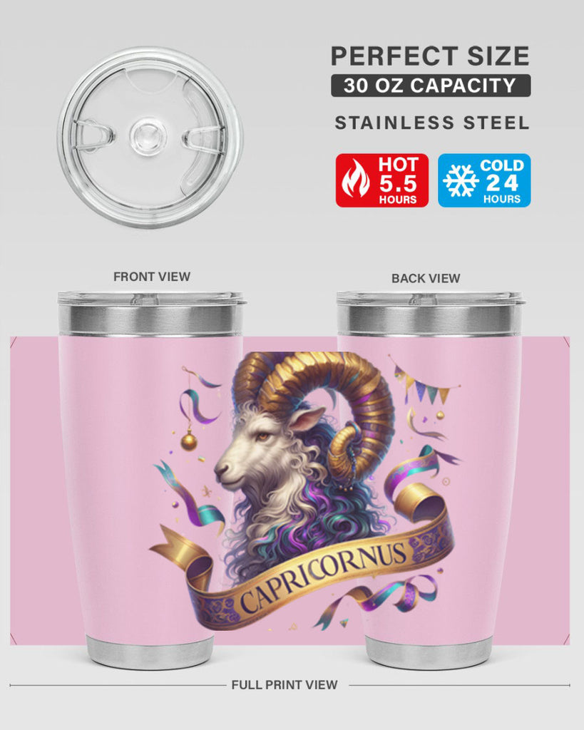 capricorn 209#- zodiac- Tumbler