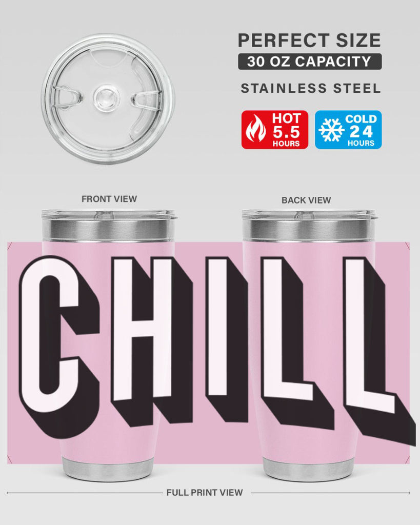 chill netflix 186#- black words phrases- Cotton Tank