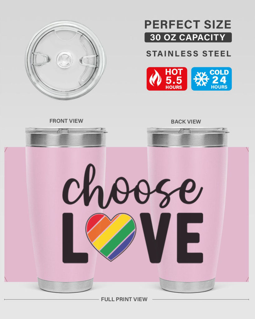 chooselove 150#- lgbt- Tumbler