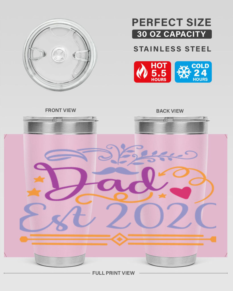 dad est 97#- fathers day- Tumbler