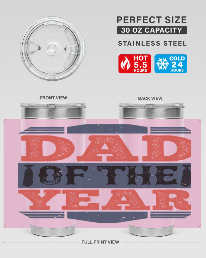 dad of the year 266#- fathers day- Tumbler
