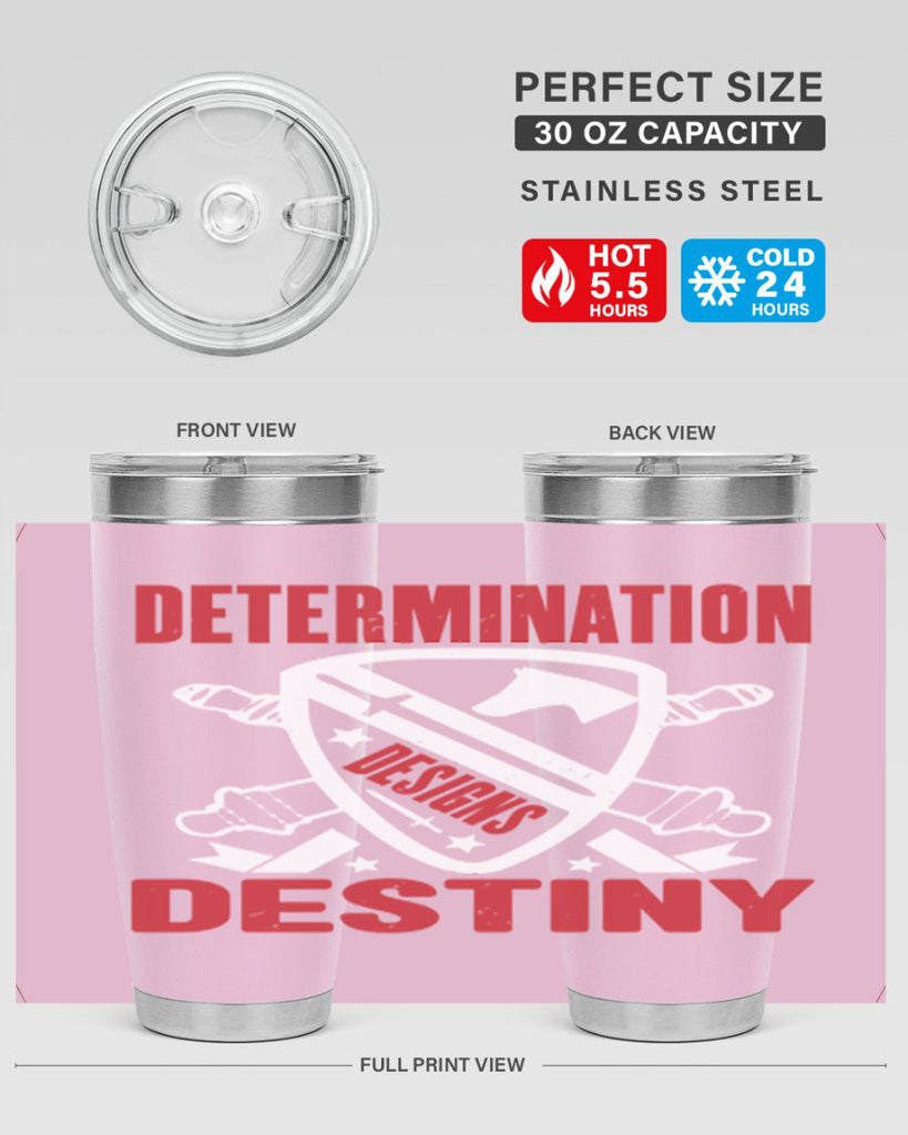 determination is destiny Style 29#- Fourt Of July- Tumbler