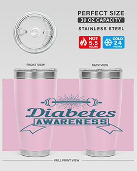 diabetes awareness Style 3#- diabetes- Tumbler