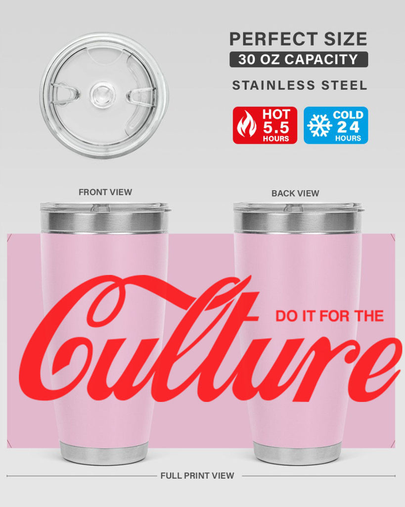 do it for the culture 171#- black words phrases- Cotton Tank