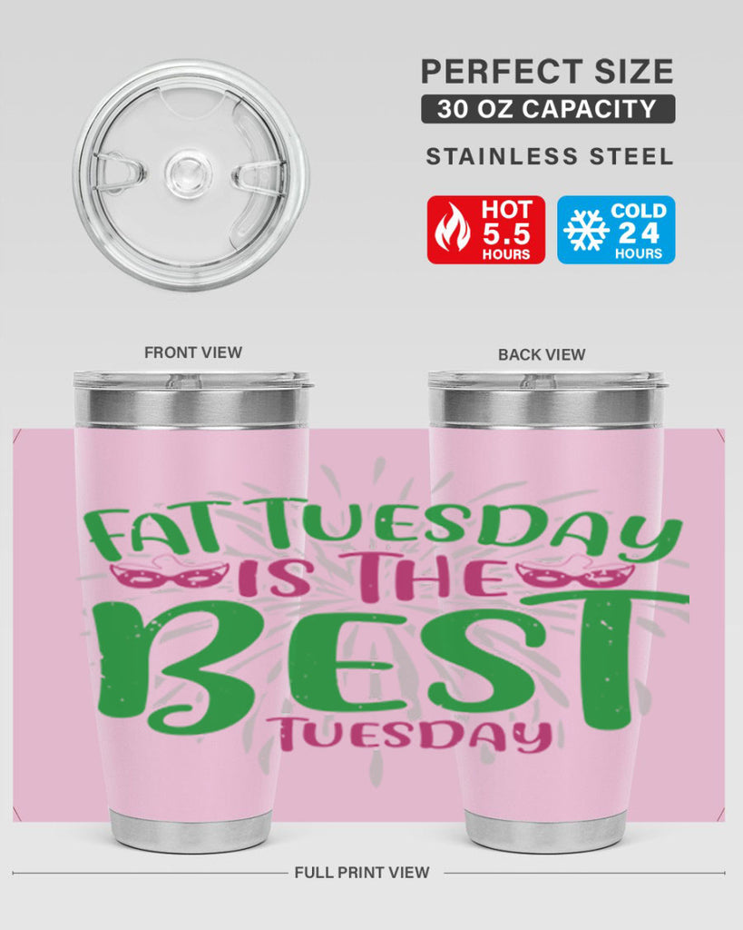 fat tuesday is the best tuesday 88#- mardi gras- Tumbler