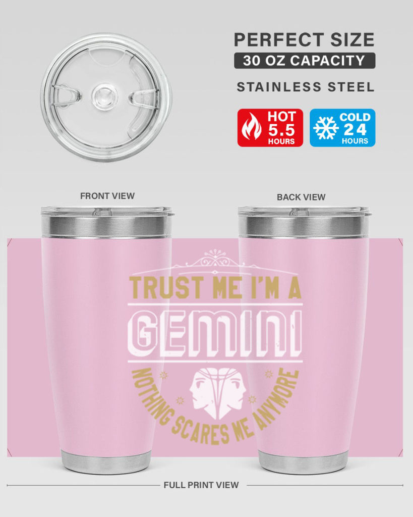 gemini 245#- zodiac- Tumbler
