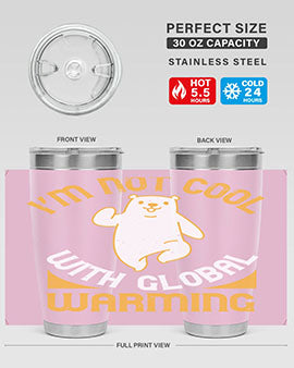 i’m not cool with global warming 18#- Bears- Tumbler